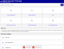 Tablet Screenshot of industrialpcindia.com